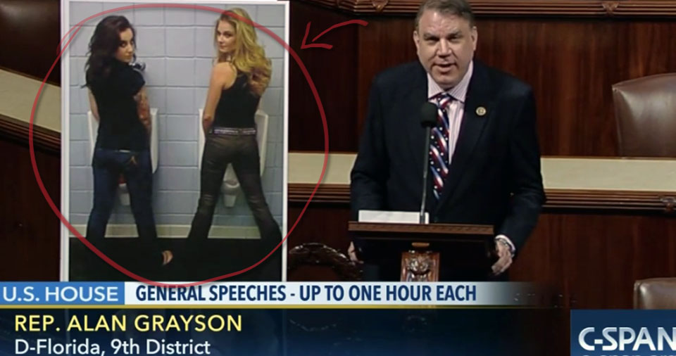 Rep. Alan Grayson Slams GOP For NC Bathroom Bill: ‘My GOD, What’s WRONG With You!?’ (VIDEO)