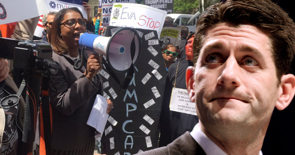 Paul Ryan visits Harlem to promote for-profit charter schools, gets unwelcome surprise (video)